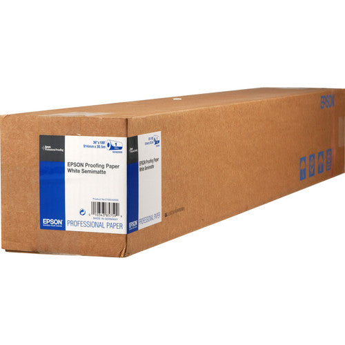 Epson Proofing Paper White Semimatte 250GSM - 44'' Roll