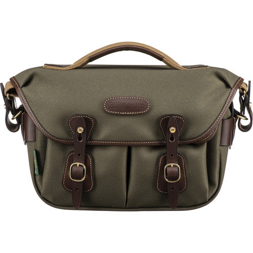 Billingham Hadley Small Pro Camera Bag - Sage FibreNyte / Chocolate Leather