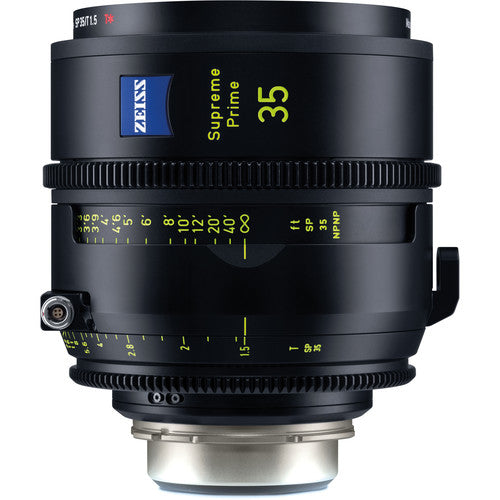 Zeiss Supreme Prime 35mm/T1.5 Feet Cine Lens - PL Mount