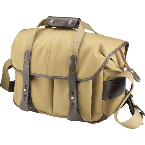 Billingham 307 Camera Bag - Khaki FibreNyte / Chocolate Leather