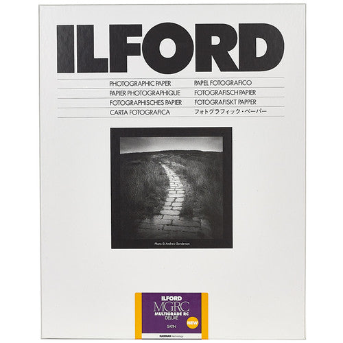 Ilford Multigrade Deluxe Satin 9.5 x 12'' - 10 Sheets
