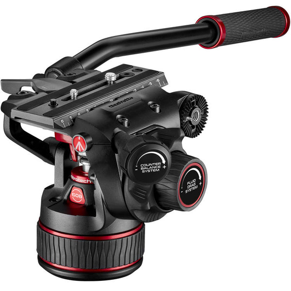 Manfrotto 645 Aluminium Tripod + Nitrotech 608 Fluid Video Head