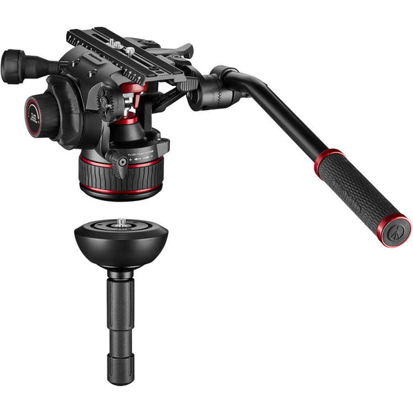 Manfrotto 645 Carbon Fibre Tripod + Nitrotech 612 Fluid Video Head