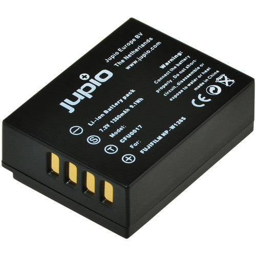 Jupio Pair of NP-W126S Batteries & USB Dual Charger Value Pack (1260mAh)