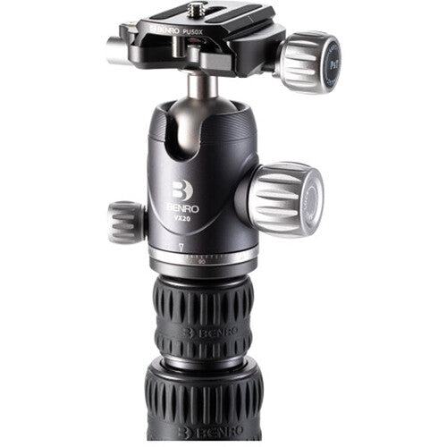 Benro Bat One Series Carbon Fiber Travel Tripod with VX20 Ball Head (65.2