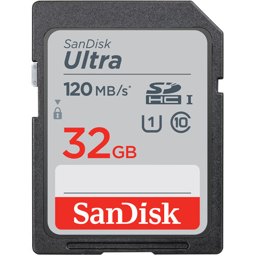 SanDisk Ultra 32GB UHS-I V30 SDXC Card - 140MB/s