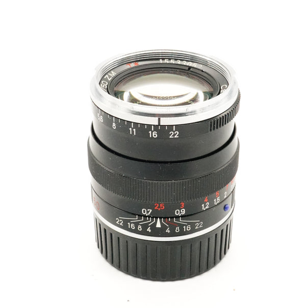 Pre-Owned Carl Zeiss ZM Planar 50mm f/2 Lens with Caps [Loose Focus Ring] 15533052 (Second Hand)