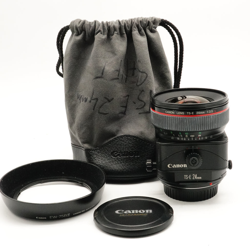 Pre-Owned Canon TS-E 24mm f/3.5L Tilt Shift Lens With Hood & Caps SN: 35014 (Second Hand)