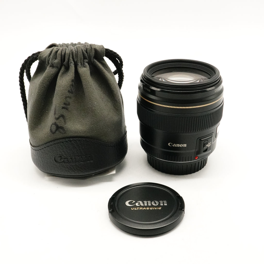 Pre-Owned Canon EF 85mm f1.8 USM Lens With Caps & Pouch SN: 94100634 (Second Hand)