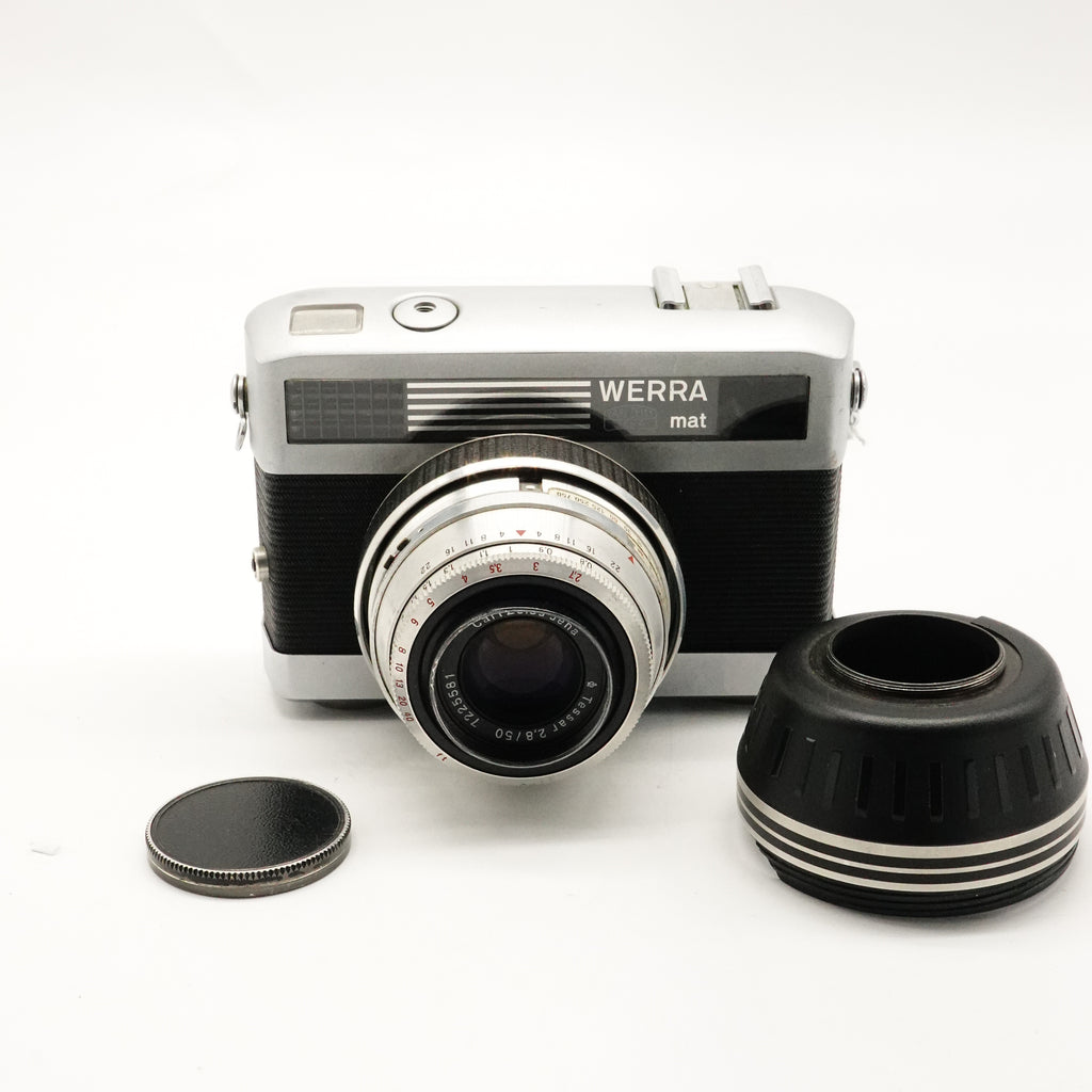 Pre-Owned Carl Zeiss Carl Zeiss Jena Werramatic Camera (Tessar f2.8 50mm) With Hood, Cap SN: 7225581 (Second Hand)
