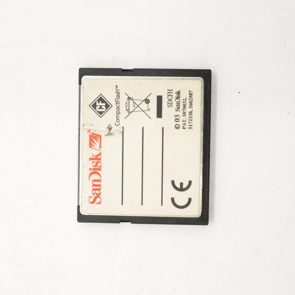 Pre-Owned Sandisk CF 1.0GB Card  (Second Hand)