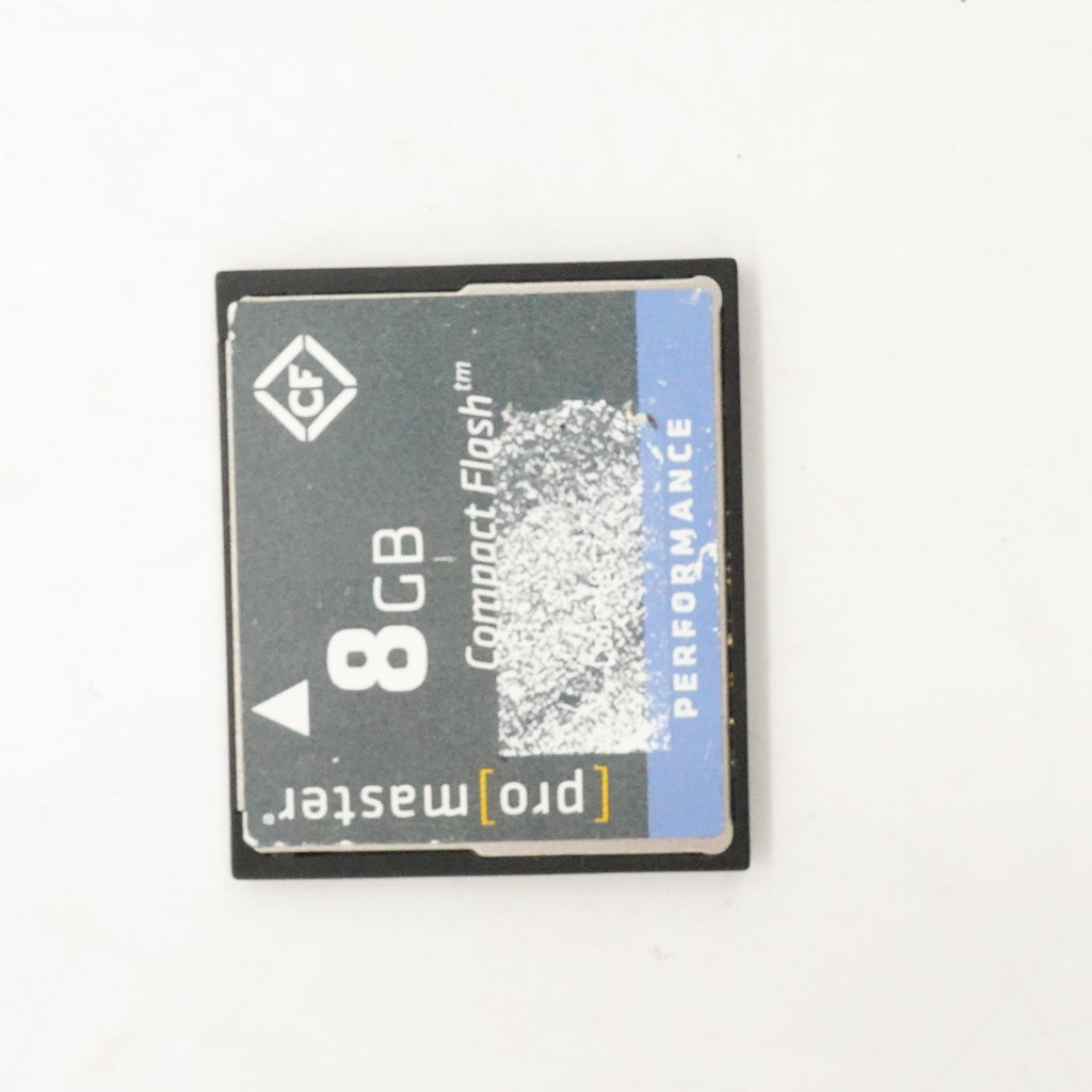 Pre-Owned Promaster CF 8gb Card  (Second Hand)