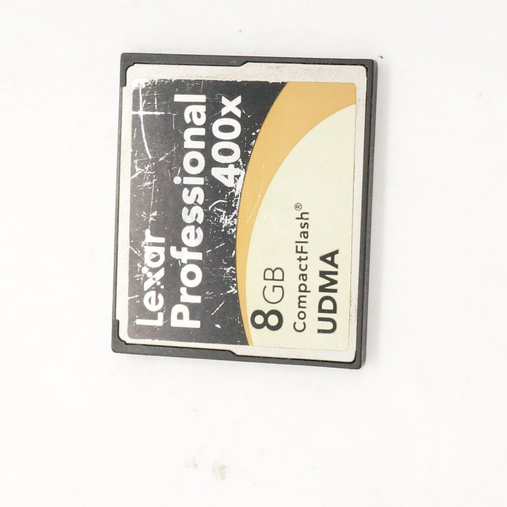 Pre-Owned Lexar CF 8gb 400x Card  (Second Hand)