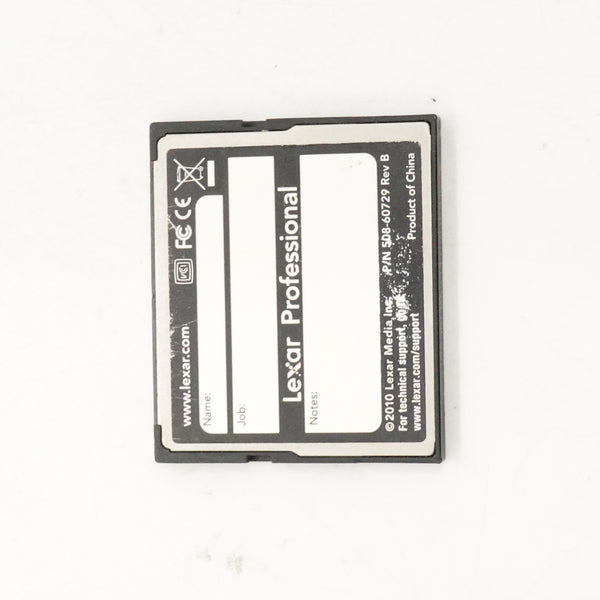 Pre-Owned Lexar CF 8gb 400x Card  (Second Hand)