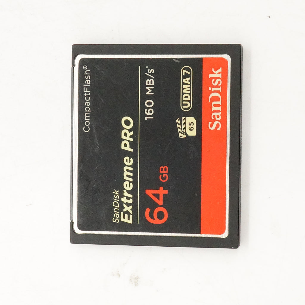 Pre-Owned Sandisk Extreme Pro CF 64GB Card 160mb/s  (Second Hand)
