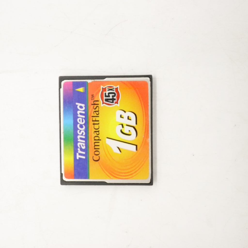 Pre-Owned Transcend CF 1.0GB Card 45x  (Second Hand)