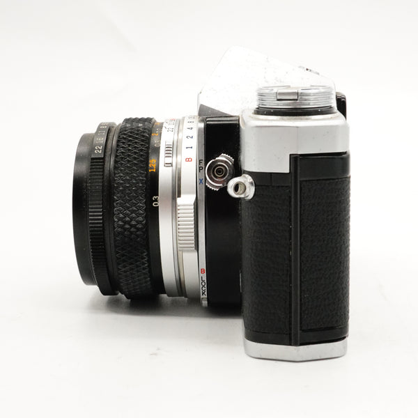 Pre-Owned Olympus OM-2n 35mm SLR With 50mm f/1.8 Lens SN: 1055711 (Second Hand)