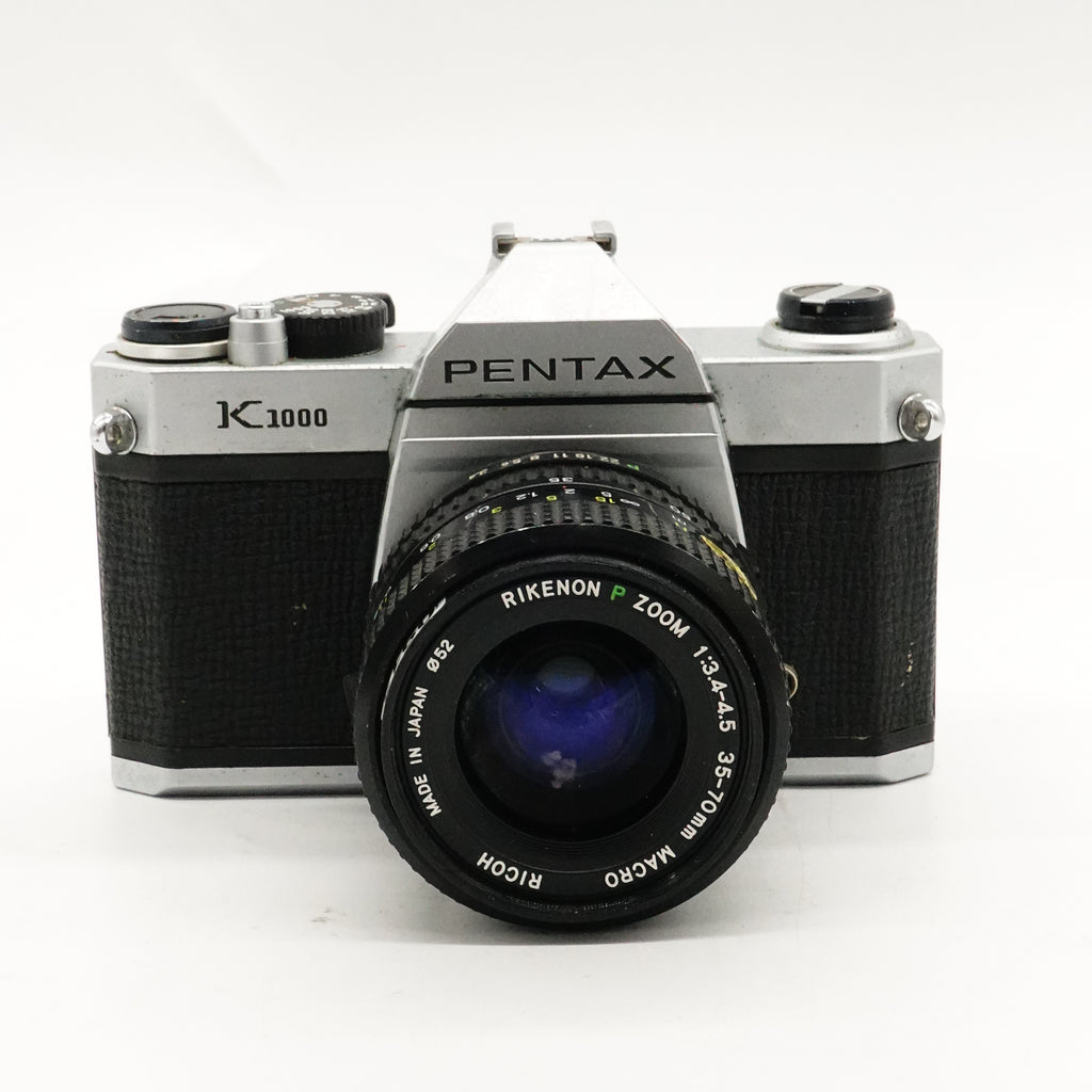 Pre-Owned Pentax K1000 35mm SLR With 35-70mm f/3.4-4.5 Lens SN: 5623743 (Second Hand)