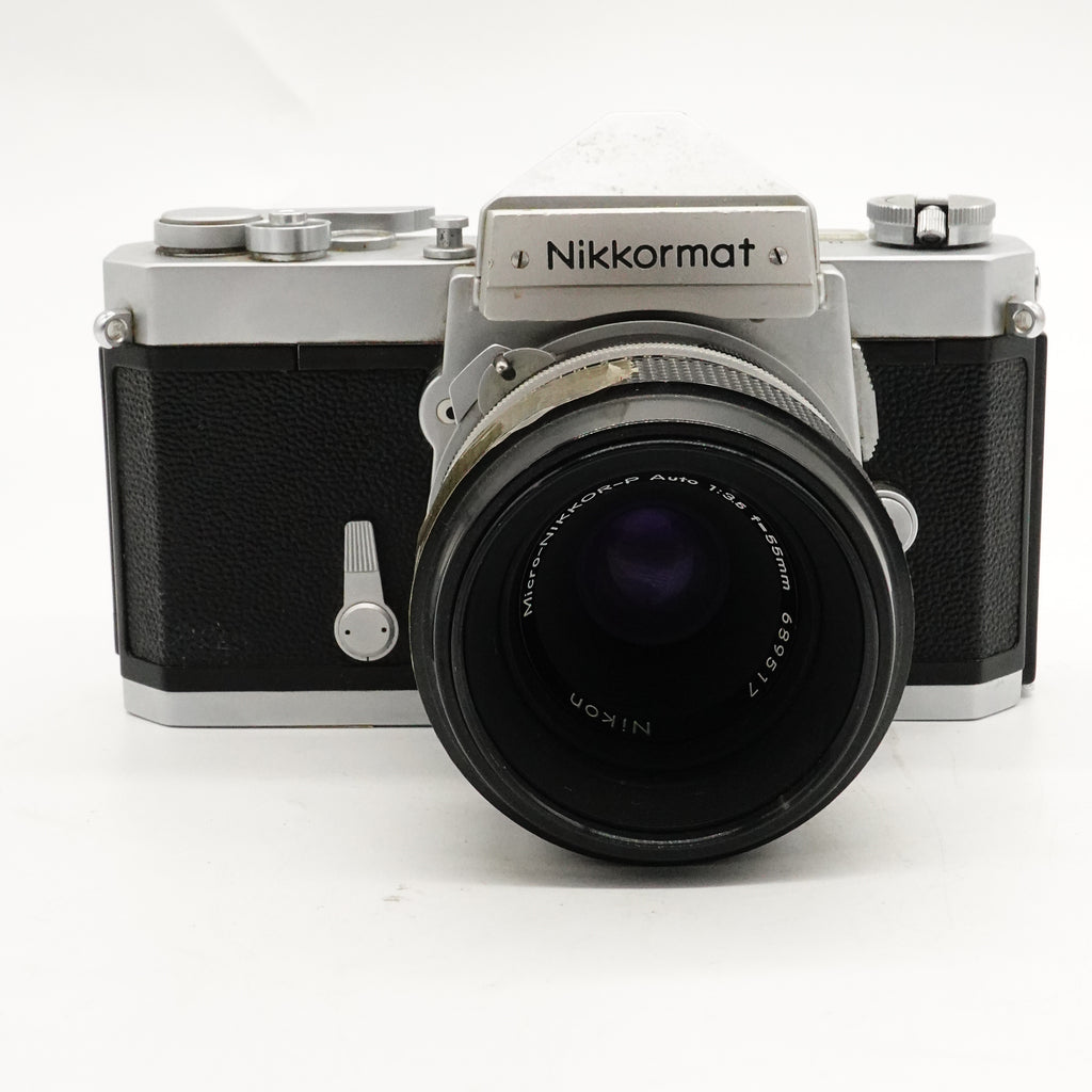 Pre-Owned Nikon Nikkormat FTn 35mm SLR Camera With 35mm Micro-NIKKOR SN: 4015462 (Second Hand)