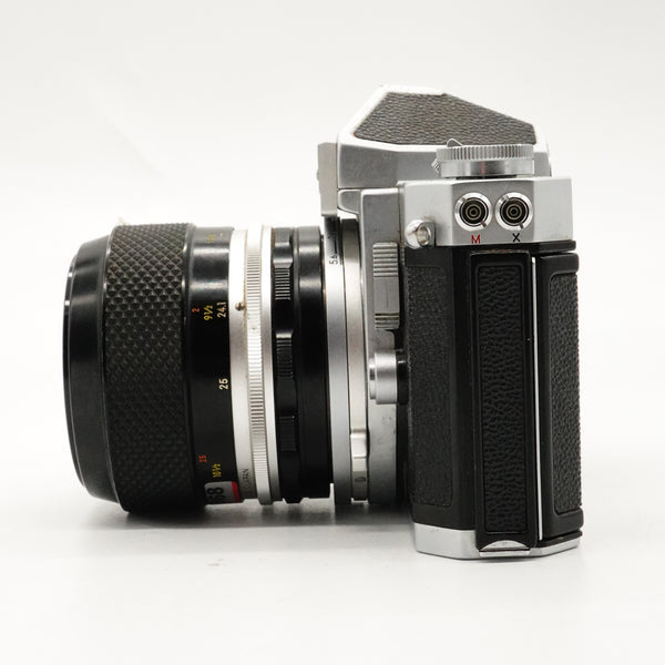 Pre-Owned Nikon Nikkormat FTn 35mm SLR Camera With 35mm Micro-NIKKOR SN: 4015462 (Second Hand)
