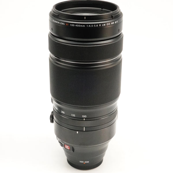 Pre-Owned FUJIFILM XF 100-400mm f/4.5-5.6 R LM OIS WR With Rear Cap & Hood SN: 76A20949 (Second Hand)