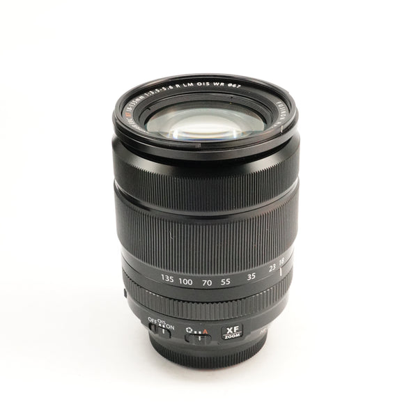Pre-Owned FUJIFILM XF 18-135mm f/3.5-5.6 R LM OIS WR With Box, Rear Cap & Hood SN: 62A00217 (Second Hand)