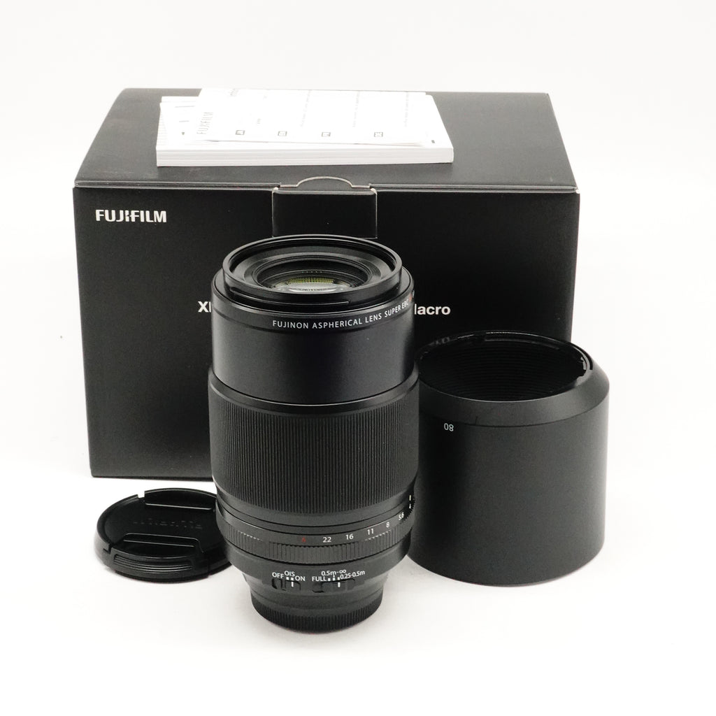 Pre-Owned FUJIFILM XF 80mm f/2.8 R LM OIS WR MACRO With Box, Caps & Hood SN: 95A00419 (Second Hand)