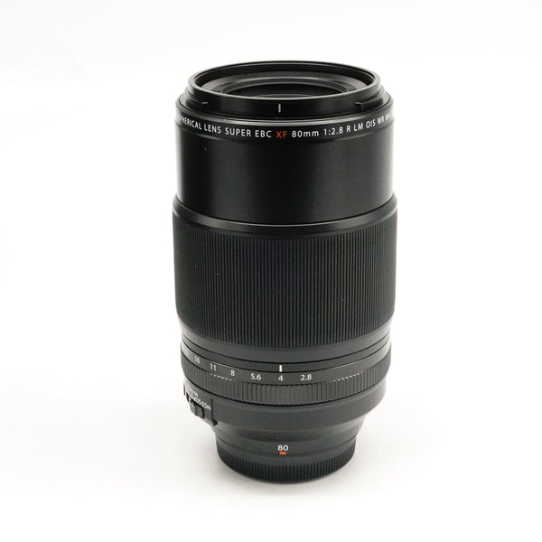 Pre-Owned FUJIFILM XF 80mm f/2.8 R LM OIS WR MACRO With Box, Caps & Hood SN: 95A00419 (Second Hand)