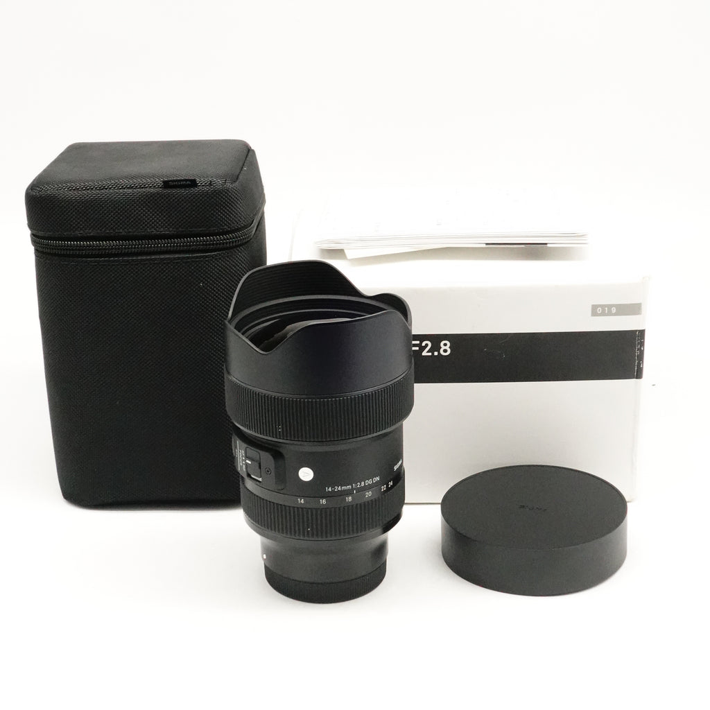 Pre-Owned Sigma 14-24mm f/2.8 DG DN Art Series  - Sony E-Mount With Box Caps Hood & Manual SN: 58069726 (Second Hand)