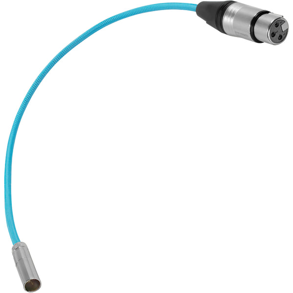 Kondor Blue Mini-XLR Male to XLR Female Audio Cable for Canon C70 & BMPCC 6K/4K (Blue, 16
