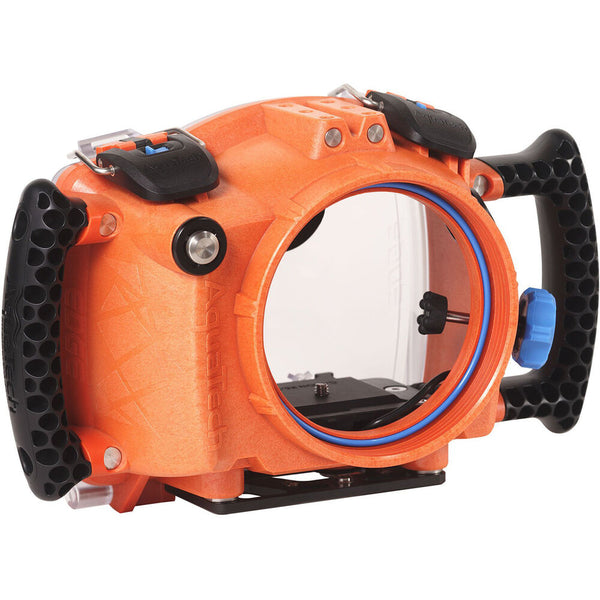 AquaTech EDGE Base Water Housing for Sony a1, a7 III, a7S III, a7R III, a7R IV, a9, and a9 II (Orange)