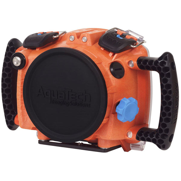 AquaTech EDGE Base Water Housing for Canon R5 (Orange)