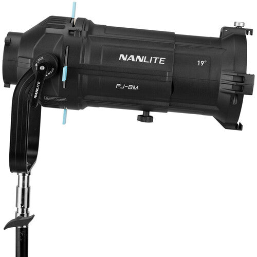 Nanlite Projection Attachment for Bowens Mount with 19 Degree Lens