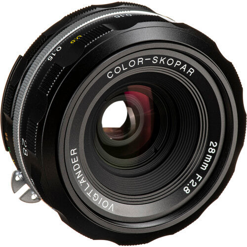 Voigtlander COLOR-SKOPAR 28mm f/2.8 SL IIs Aspherical Black Rim - Nikon F