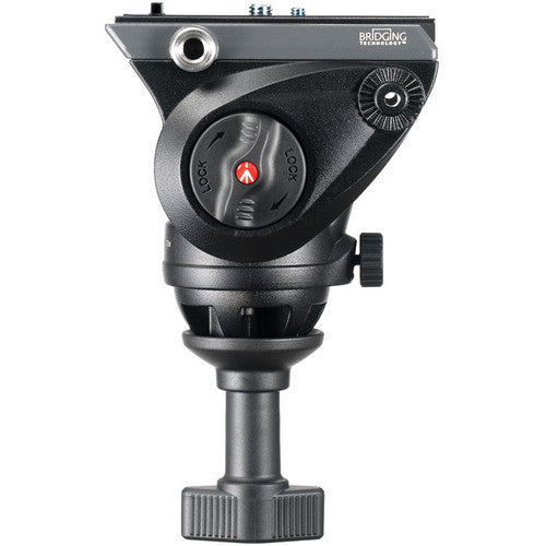 Manfrotto 502AM Tripod + 500A Fluid Drag Video Head