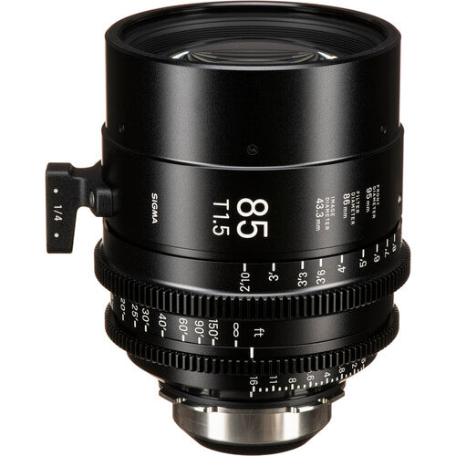 Sigma 85mm T1.5 Cine Lens - PL Mount + i-Technology