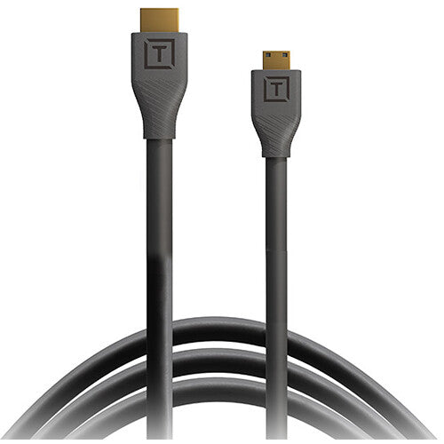 Tether Tools TetherPro Mini-HDMI to HDMI Cable with Ethernet (Black, 10')