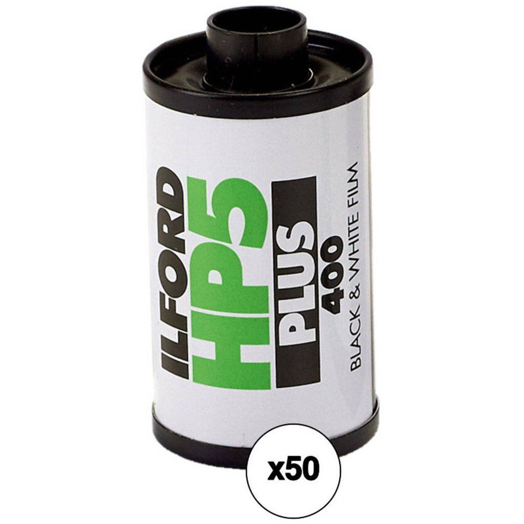 Ilford HP5 Plus ISO 400 35mm 36 Exposure Black & White Film 50 Pack
