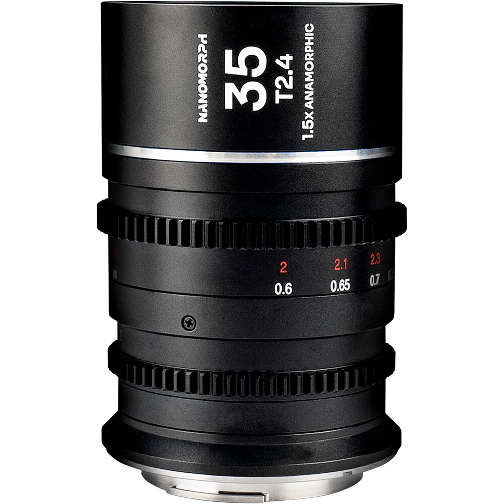 Laowa Nanomorph 35mm T2.4 1.5x S35 Anamorphic Lens (Sony E, Silver Flare)