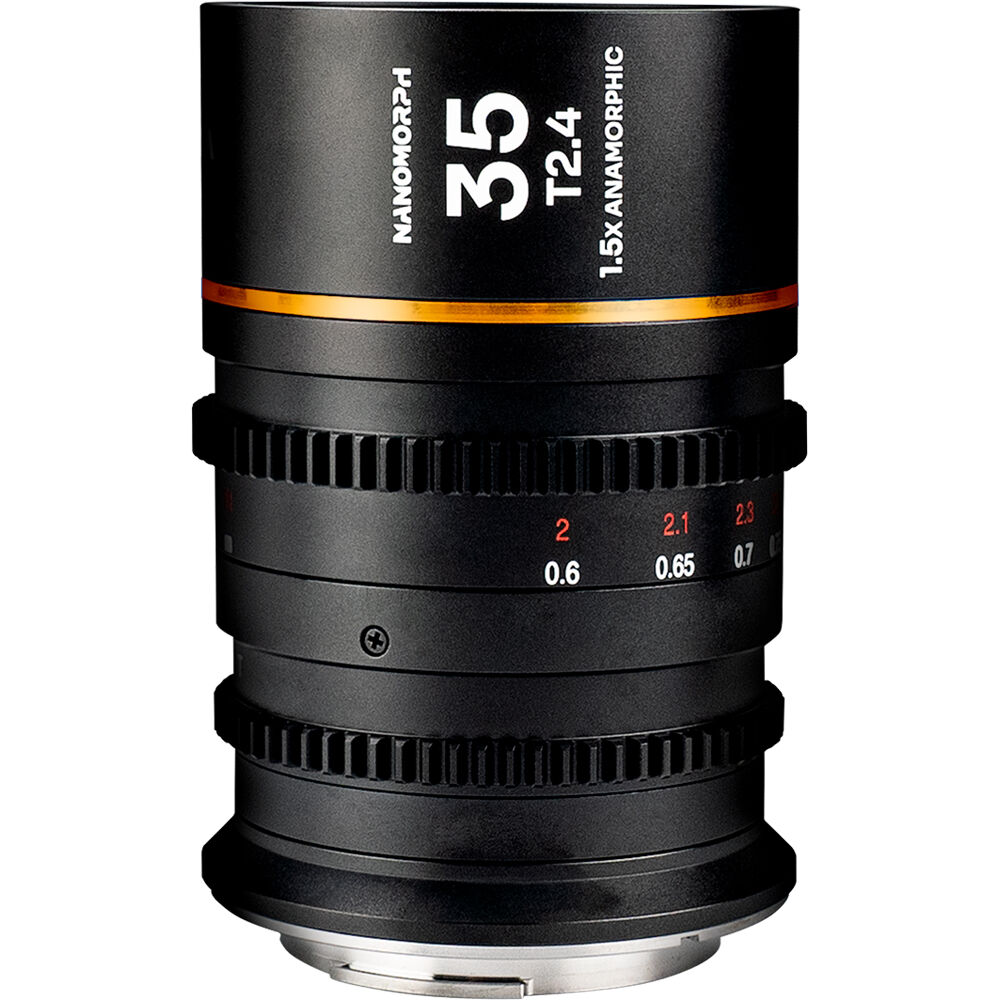 Laowa Nanomorph 35mm T2.4 1.5x S35 Anamorphic Lens (Micro Four Thirds, Amber Flare)