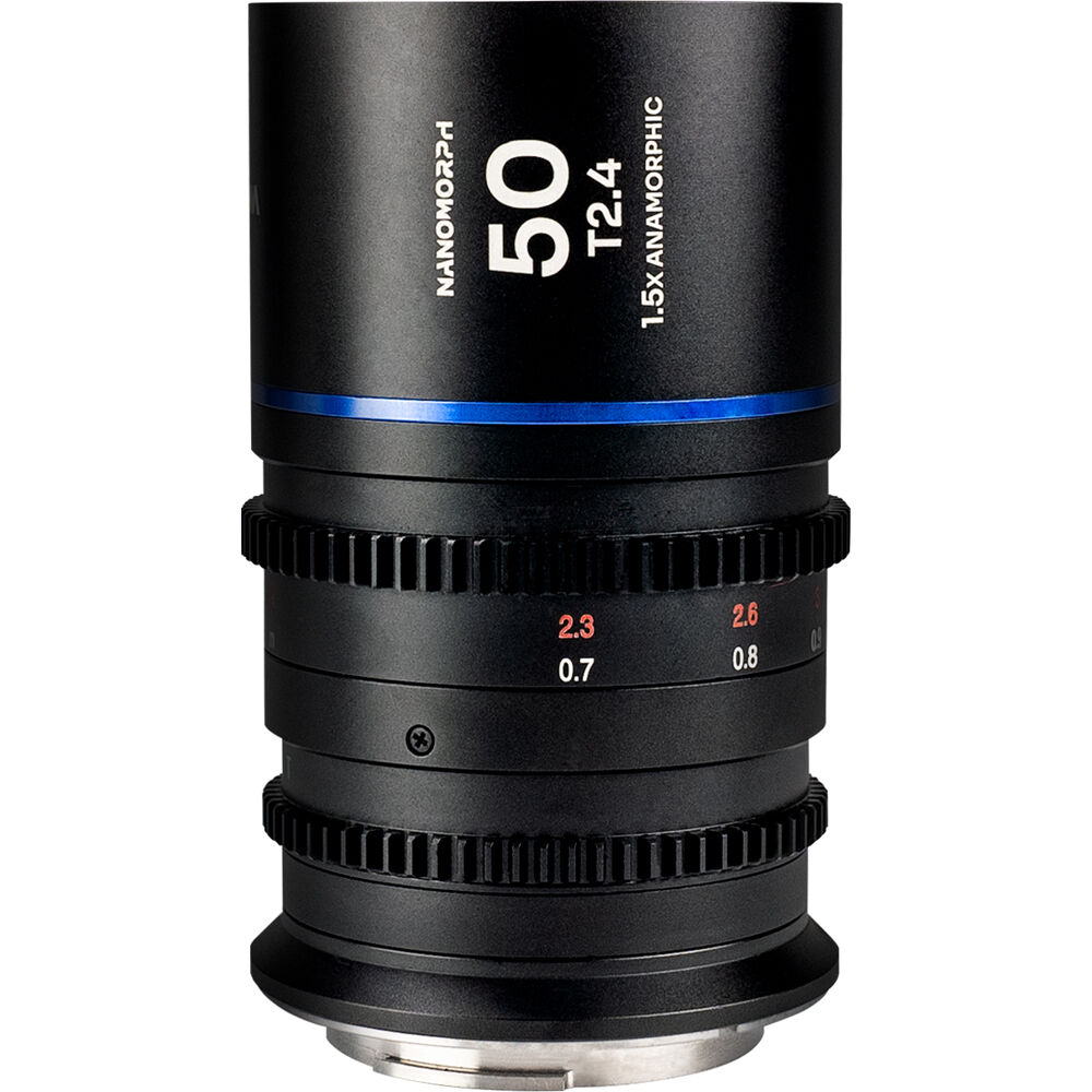 Laowa Nanomorph 50mm T2.4 1.5x S35 Anamorphic Lens (Sony E, Blue Flare)