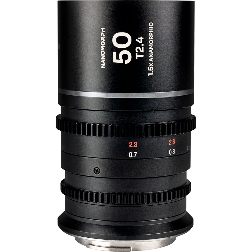 Laowa Nanomorph 50mm T2.4 1.5x S35 Anamorphic Lens (Micro Four Thirds, Silver Flare)
