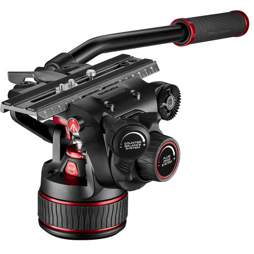 Manfrotto 645 Aluminium Tripod + Nitrotech 612 Fluid Video Head