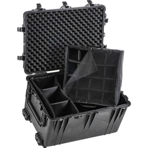 Pelican 1660 Case with Dividers - Black