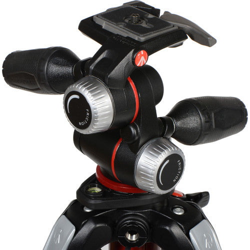 Manfrotto 190XPRO Aluminium 4-Section Tripod + XPRO 3-Way Head