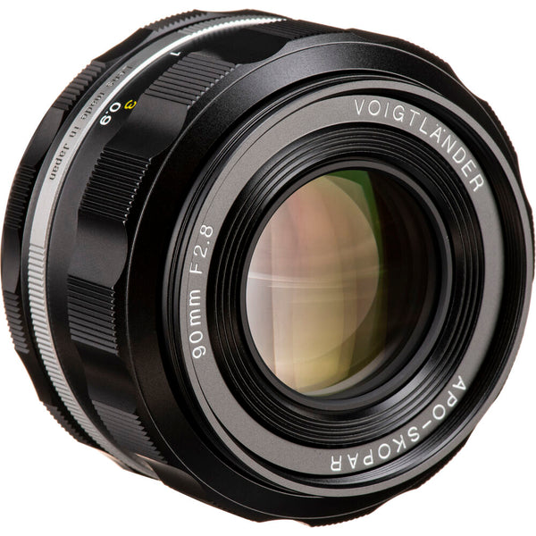 Voigtlander 90mm f/2.8 SLIIs Apo-Skopar Black Rim - Nikon F