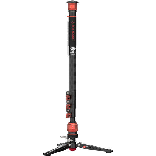 Ifootage Cobra 3 Carbon Fiber Flip Lock Pedal Monopod CB3 C180F-P