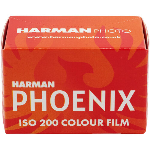 Harman Phoenix 200 ISO 35mm 36 Exp Colour Negative Film