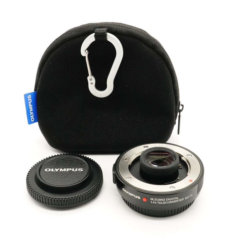 Pre-Owned Olympus M.Zuiko MC-14 Teleconverter With Caps & Case SN: AC6236055 (Second Hand)