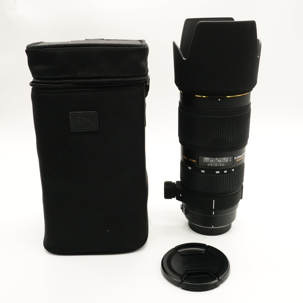 Pre-Owned Sigma 70-200mm f/2.8 APO EX DG HSM II Macro for K Mount With Case, Hood & Caps SN: 11581098 (Second Hand)